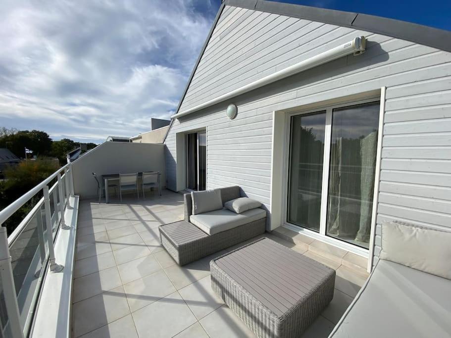 Superbe Appartement Terrasse, Proche De La Plage Bénodet Esterno foto